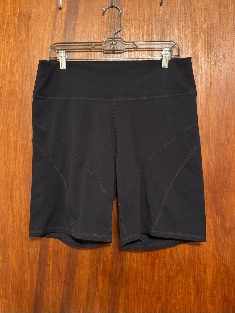 Women’s Plus Size Black Biker Athletic Shorts Size XXL - Picture 1 of 5